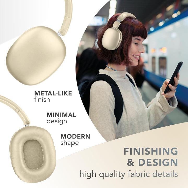 Music Sound MAXI3 Kabellose Over-Ear-Kopfhörer, Aktive Geräuschunterdrückung, Immersiver und Kristal