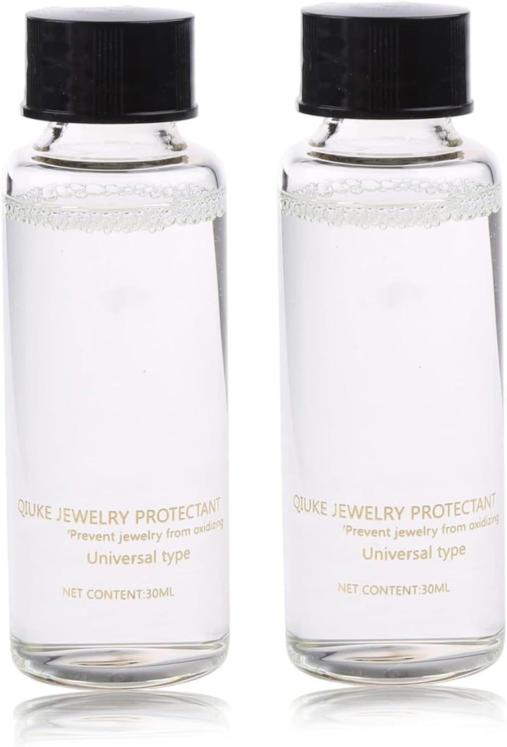 Bemonew Jewelry Shield 2er-Pack Schmuckschutzlack transparenter aufpolierbarer Schmuckversiegler zum