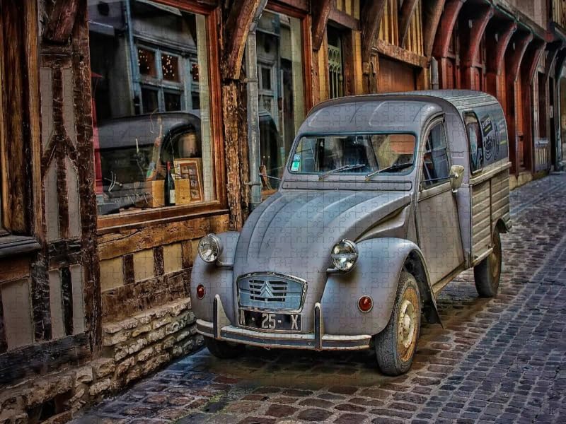CALVENDO Puzzle Citroën 2CV - die Ente - 1000 Teile Foto-Puzzle für glückliche Stunden, 1000 Teile