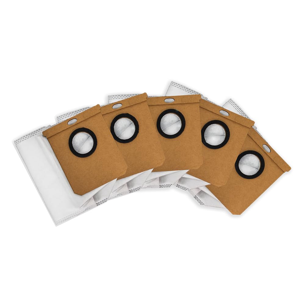 Cecotec Pack mit 5 Beuteln für die Selbstentleerungsbasis, kompatibel mit Conga 2299 Ultra Home, 249