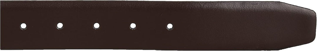 Calvin Klein Herren Gürtel 3.5 cm Bombed Belt Ledergürtel, Braun (Dark Brown), 105 cm