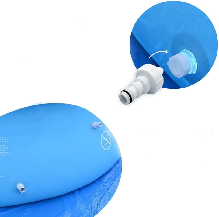 AVENLI Marin Blue Prompt Set, freistehender Pool, Blau