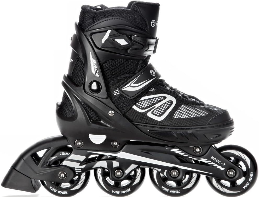 Raven Verstellbare 2in1 Inlineskates-Schlittschuhe Advance - Kugellager Abec7 - Softboot - DSAS - Do