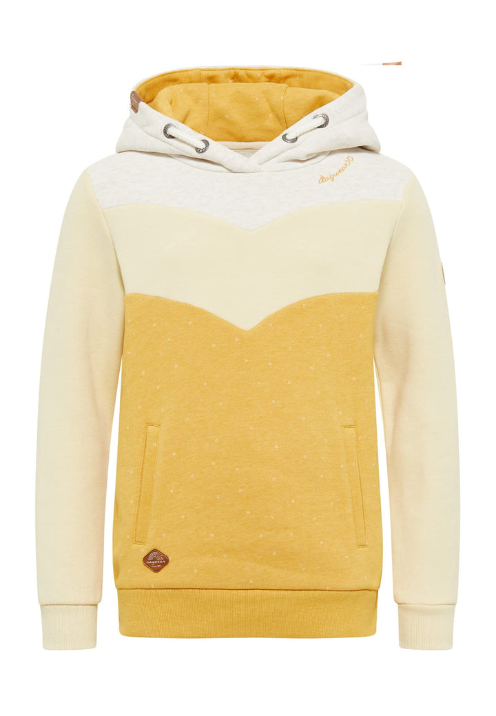 Ragwear Dyska Mädchen Sweatshirt Hoodie Sweater mit Kapuze mit Blockstreifen Pullover in sommerliche