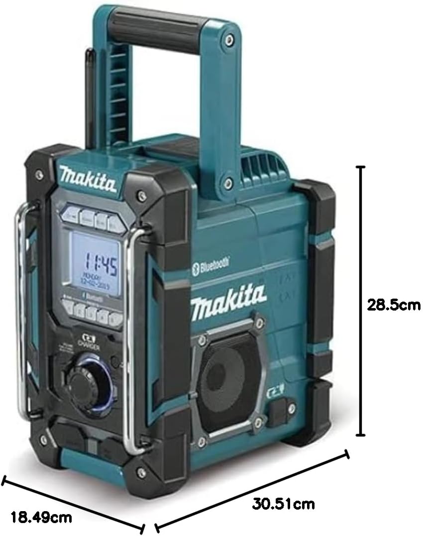 Makita DMR300 Radio-Ladegerät mit Akku 18 V LXT/CXT IP64 Bluetooth (ohne Akku, ohne Ladegerät)