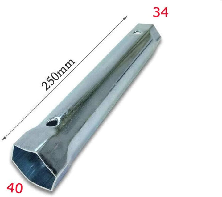 Steckschlüssel-Schraubenschlüssel für Waschbecken, Badewanne, 34 mm/40 mm, 1 Stück