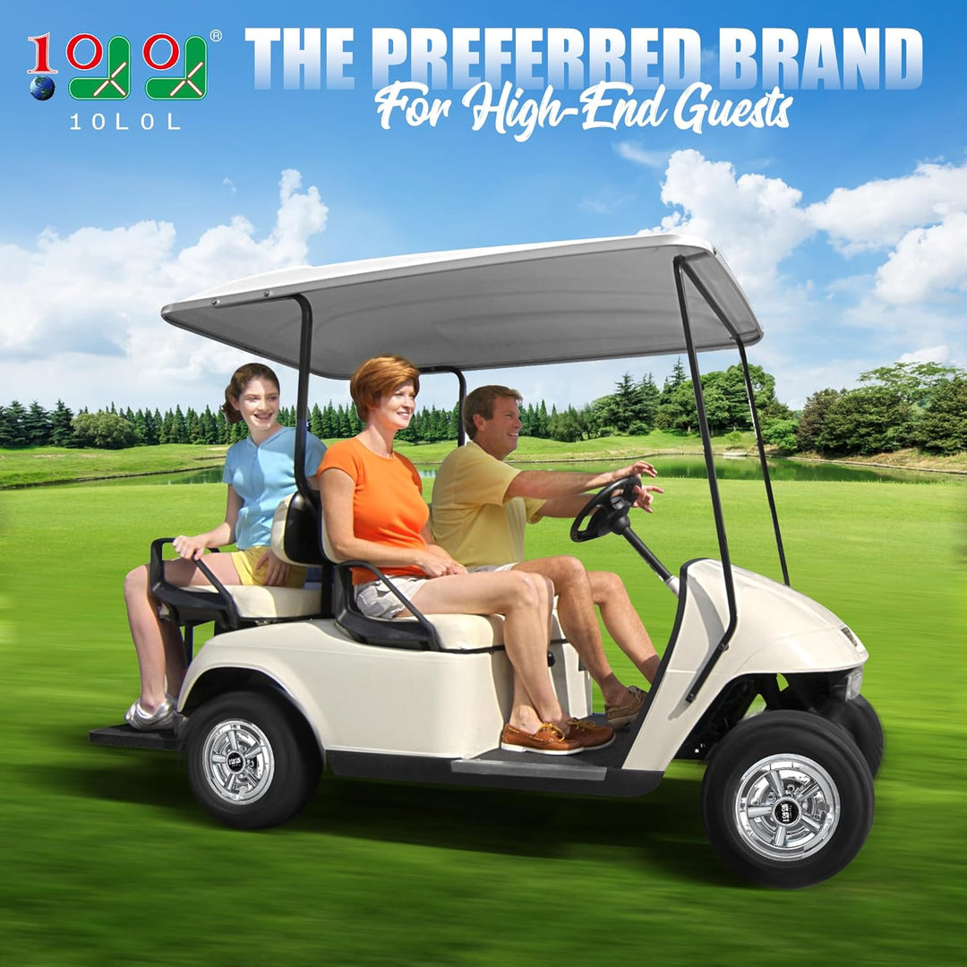 World 9.99 Mall Bremsschuhe (2 kurz, 2 lang) passend für Club Car (ab 1995) DS und Precedent Golf Ca