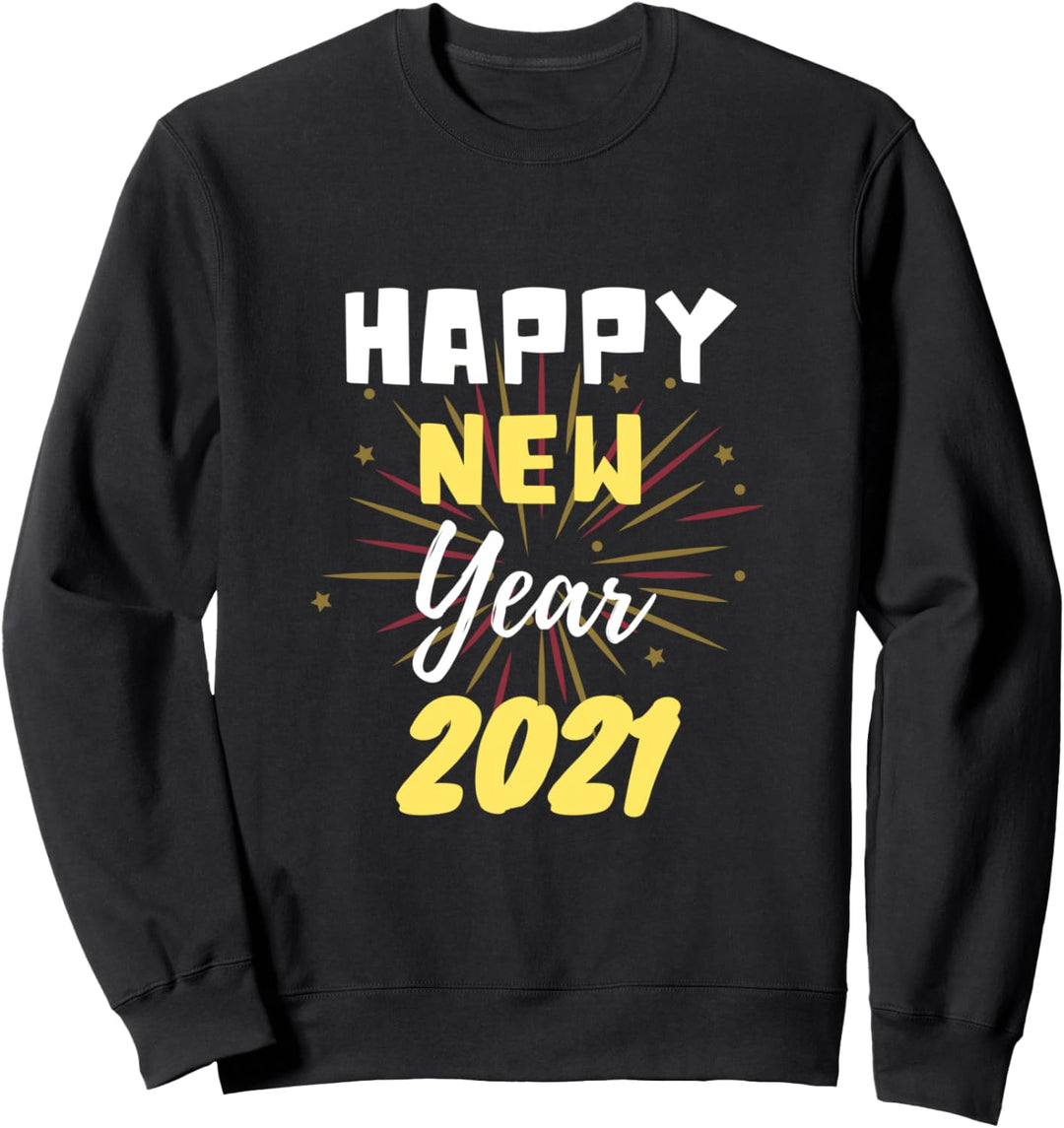 Frohes Neues Jahr 2021 Weihnachtsfeier zum Jahresende Sweatshirt