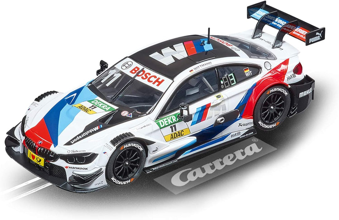Carrera Digital 132 BMW M4 DTM M.Wittmann, No.11 Rennauto | Slotcar für Rennbahn | Front- & Rücklich