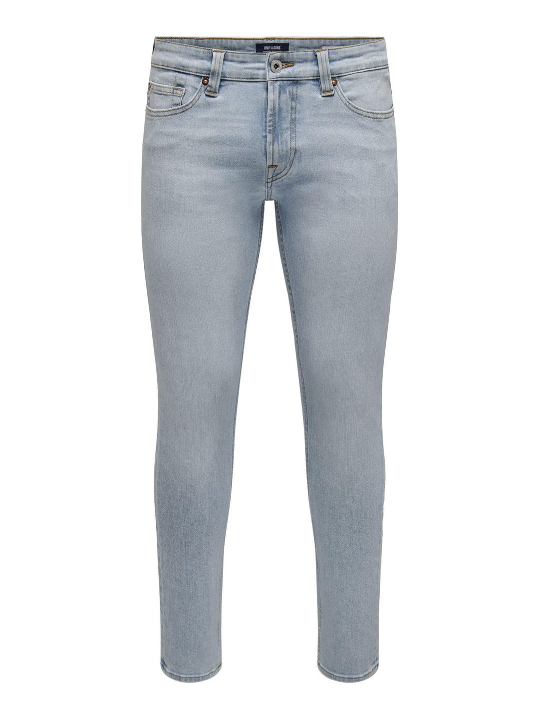 Only & Sons Male Slim Fit Jeans -ONSLOOM Mittlere Taille Slim Fit Jeans 34W / 32L Light Blue Denim,