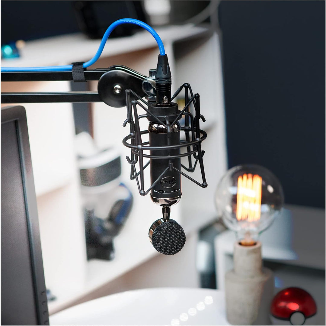 Blue Blackout Spark SL XLR-Kondensatormikrofon für professionelle Aufnahmen, Streaming, Gaming und P