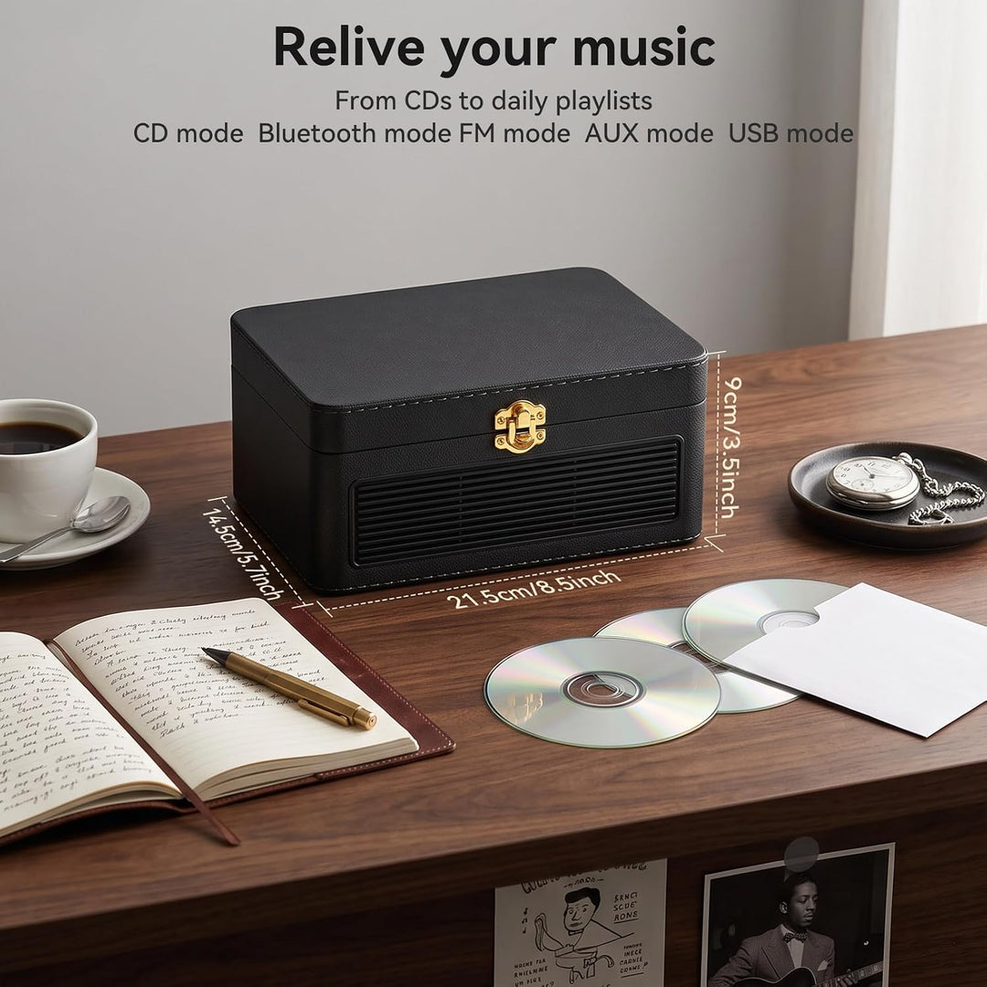 CD Player Tragbar Bluetooth: Kegaudio Radio mit CD-Player Tragbarer mit Lautsprecher Fernbedienung U