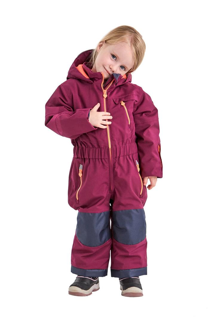 Killtec Jungen Skioverall/Schneehose mit Kapuze Gauror Jr 92 orchidee, 92 orchidee