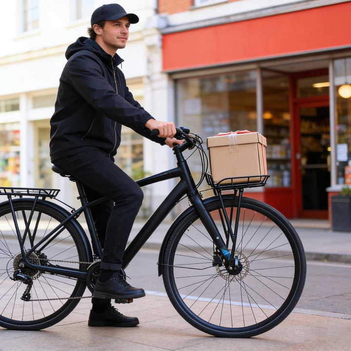Fahrradgepäckträger für Rad - Stabiler Lastenbügel,Grosser Front-Fahrradkorb | für Biken und Fahrrad