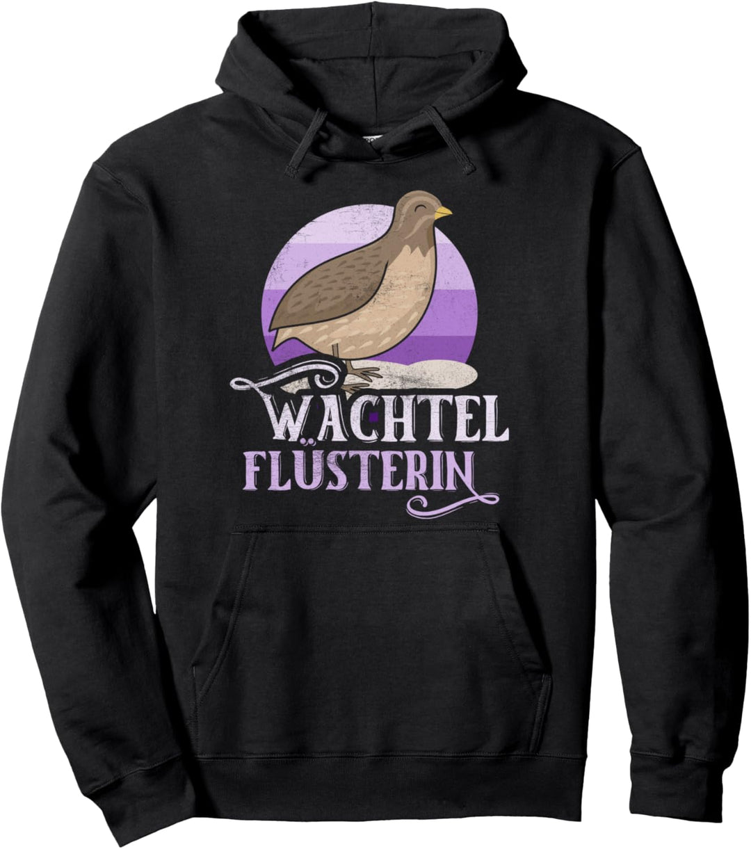 Damen Wachtel Flüsterin Legewachtel Wachtelzüchter Geschenk Pullover Hoodie