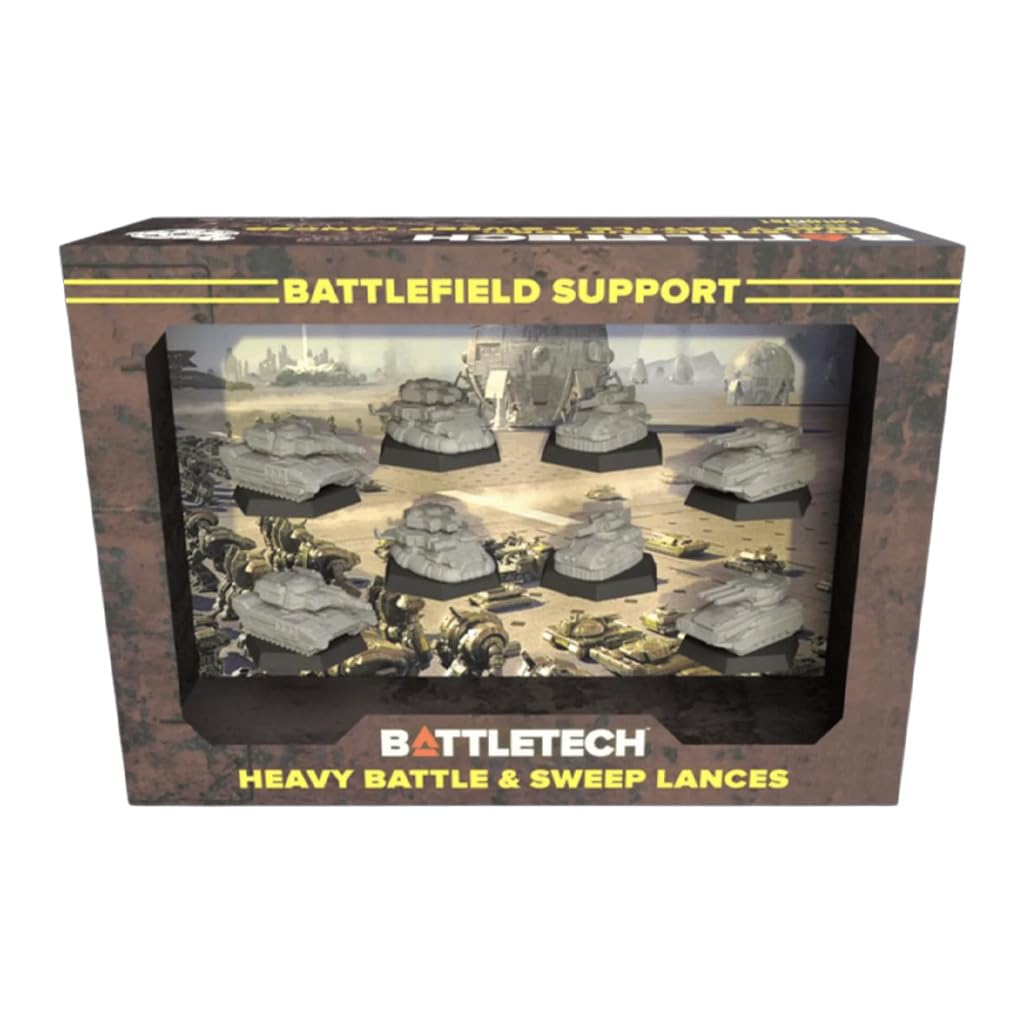 Catalyst Game Labs BattleTech | Miniatures | Heavy Battle & Sweep Lances | Expansion | Miniature Gam