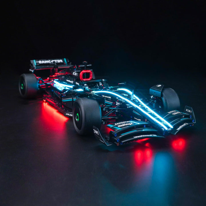 Licht Kompatibel mit Lego Mercedes-AMG F1 W14 E Performance, Nur Lichter Set - Kein Modell, Licht Be