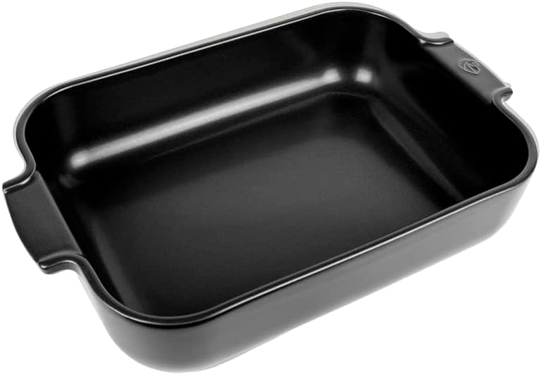 PEUGEOT - Rechteckige Auflaufform aus Keramik - 36 cm x 23,6 cm x 7,5 cm - Fassungsvermögen: 3,8 L -