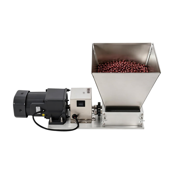 75W Elektrisch Kornquetsche Getreid Max. Kapazität 4L,Schleifrate 20kg/h | Flockenquetsche Edelstahl