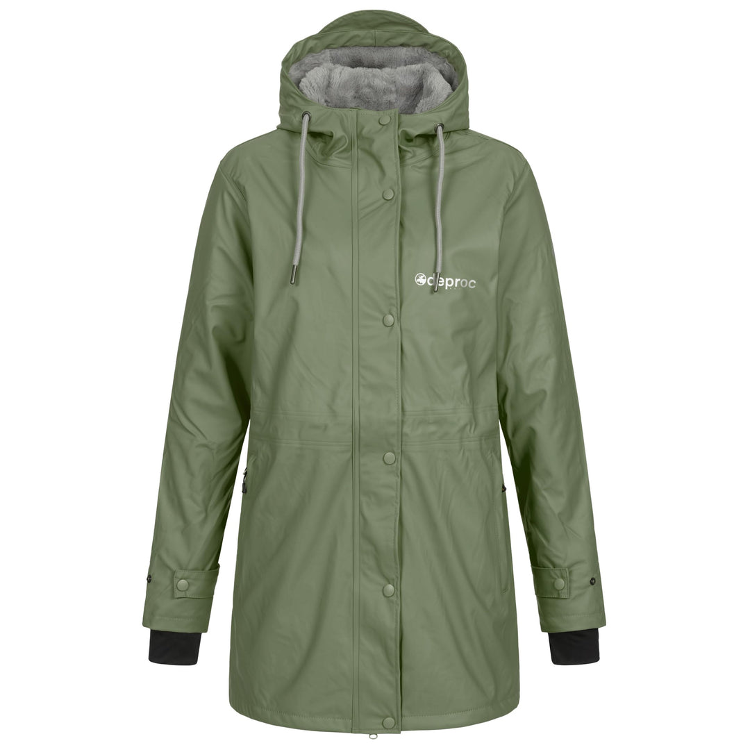 Ankerglut Damen Friesennerz Halifax New Women Regenjacke 50 olive, 50 olive