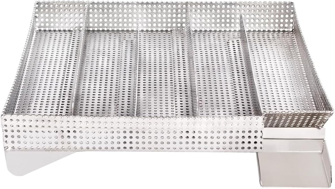 Beeketal 'Smoke XXL' Sparbrand Kaltraucherzeuger aus V4A Edelstahl mit 5 Kammern (L/B/H) ca. 205 x 2