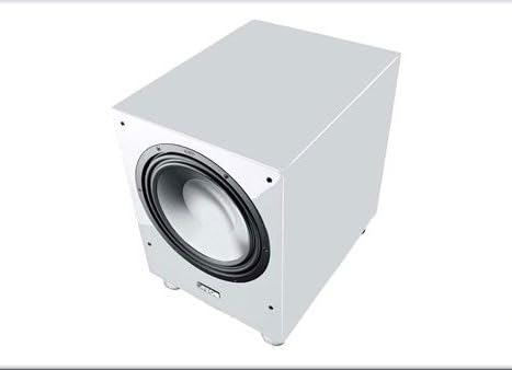 Canton Sub 1201 Weiss high-Gloss