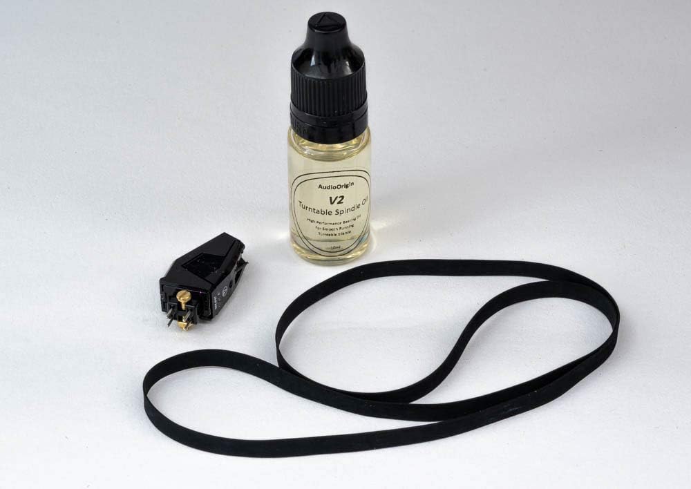 at Tonabnehmer, Stylus, Nadel, Antriebsriemen und V2 Super Lubricant, Aufarbeitungssatz für Technics