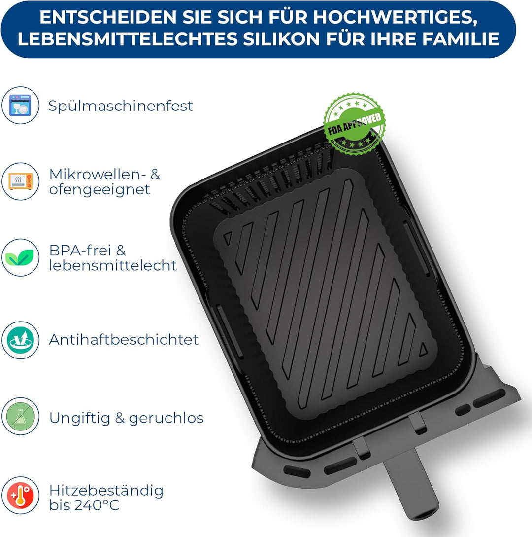 Ninja 9,5L SL400EU Silikonform | BPA-FREI | Hochwertige Materialien | 2,5mm dicke Silikon Backform |