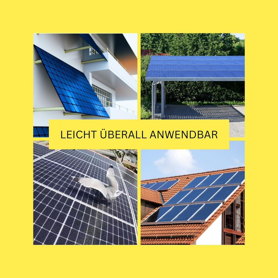 Nanotol Photovoltaik- und Solaranlagen Reiniger für 800 m² - Reiniger + Nanoversiegeung 1+2 für lang