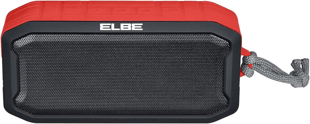 Elbe ALT-R15-TWS Bluetooth-Lautsprecher 5 W Rot Wasserschutz IPX7 TWS Paarung von Zwei Modellen für