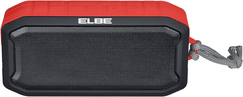 Elbe ALT-R15-TWS Bluetooth-Lautsprecher 5 W Rot Wasserschutz IPX7 TWS Paarung von Zwei Modellen für