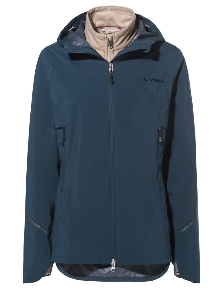 VAUDE 3in1-Jacken Women's Yaras 3in1 Jacket 46 dark sea/linen, 46 dark sea/linen