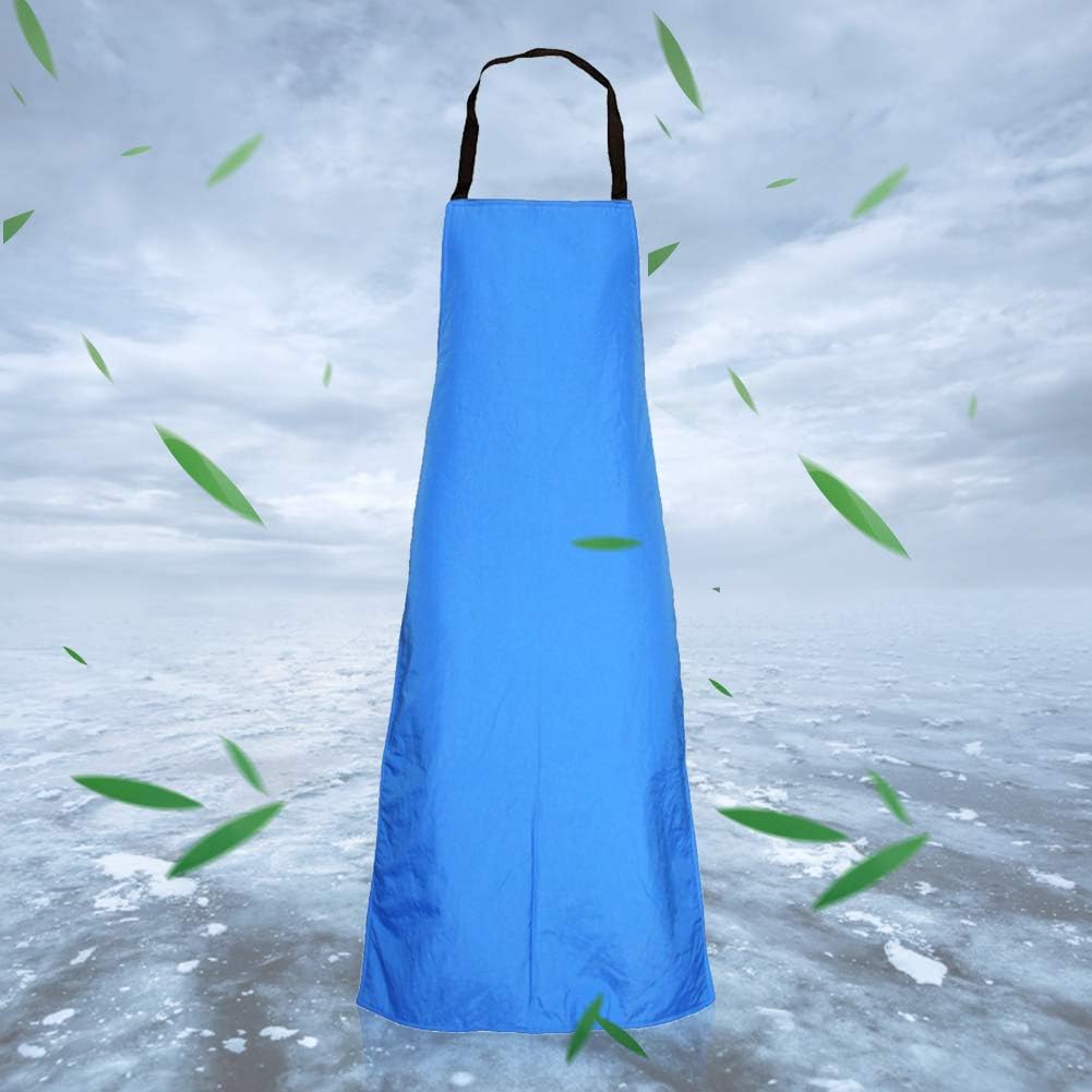Blaue Cryo-Schürze, Kryo-Schürze, für Niedertemperatur-Gaskühllager