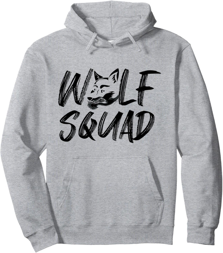 Natur Wald Tier Wolfsrudel Wildtiere Pullover Hoodie