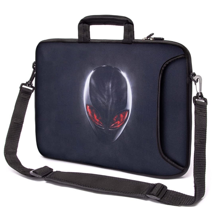 Funky Planet Wasserdichte Laptoptasche 15 Zoll - 15,6 Zoll Notebook Tasche aus Neopren - Laptop Case