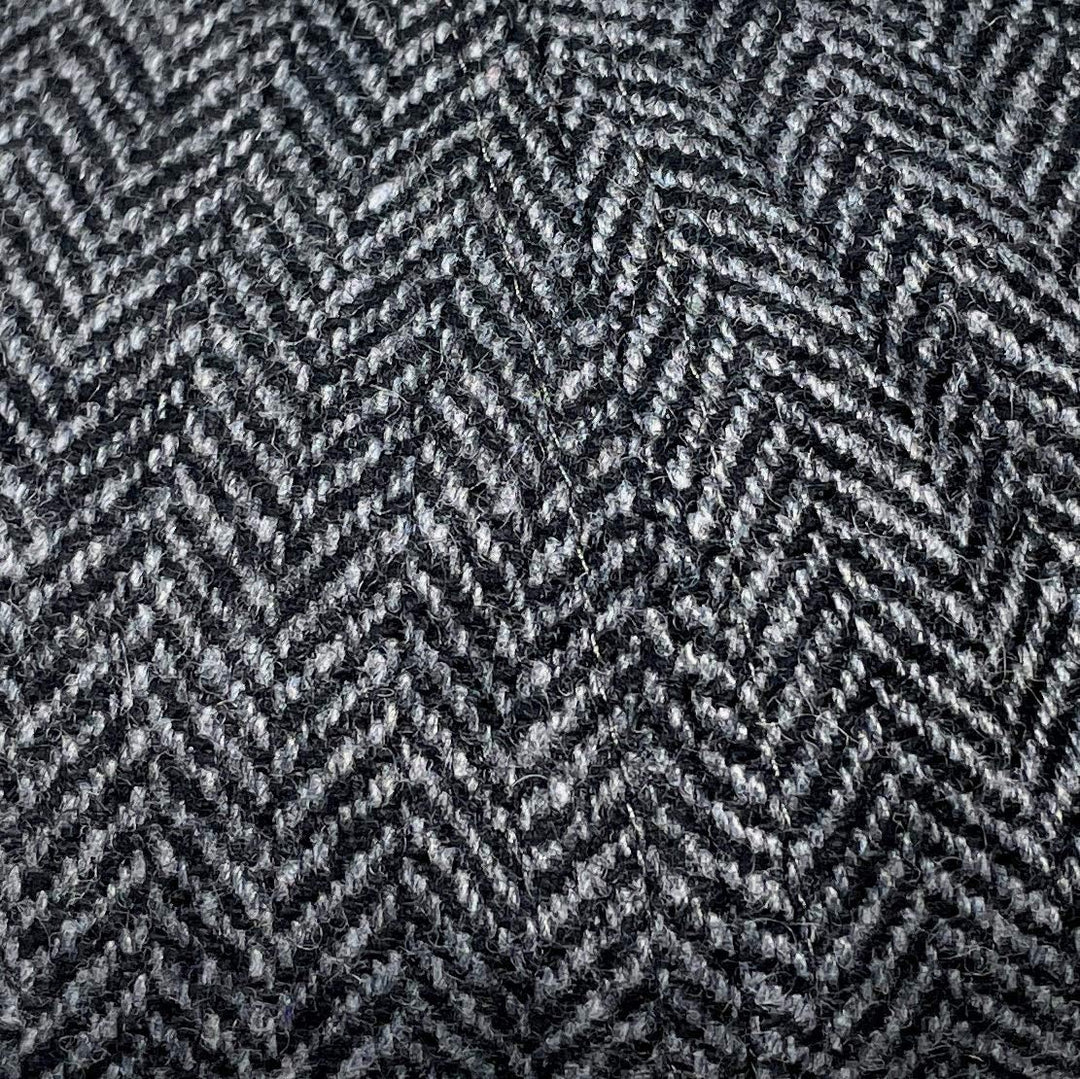 WEROR Herren Schiebermütze Flatcap Cap Mütze Fischgrät WEROR-320.1 60-61 Anthrazit, 60-61 Anthrazit