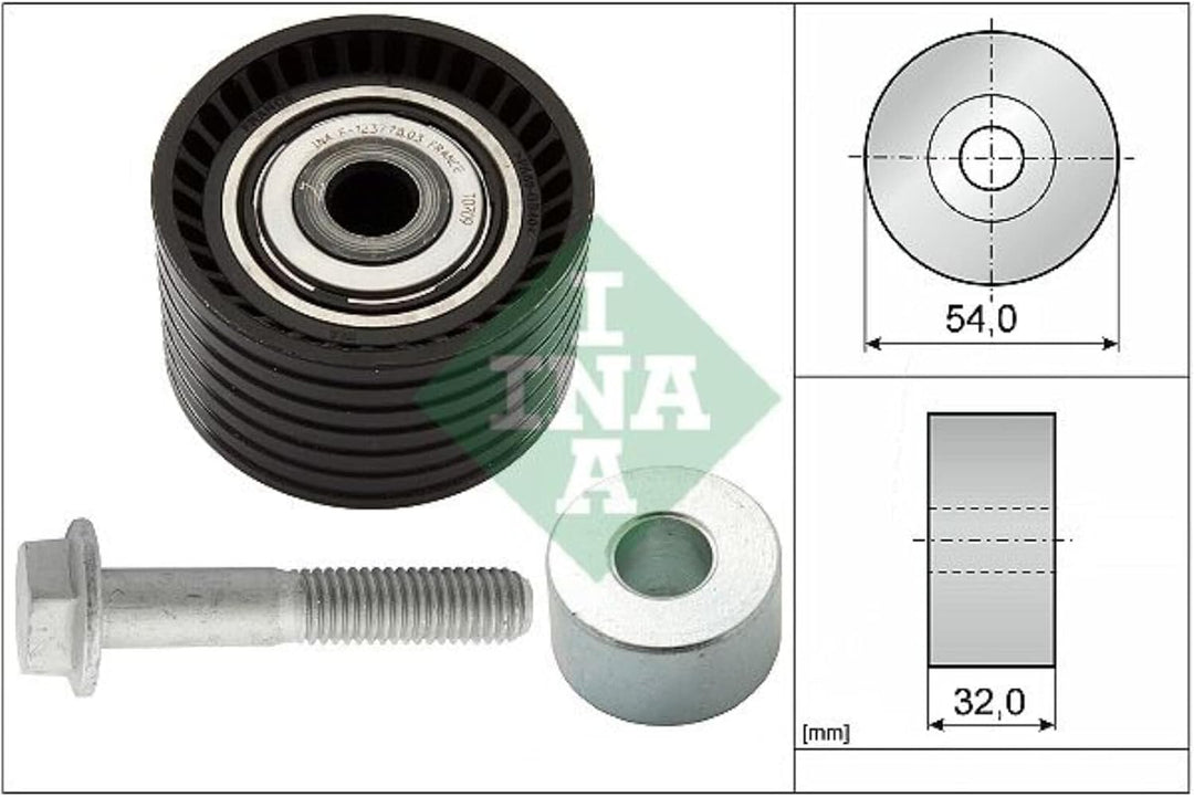 INA 530 0638 10 Fixierer Spannrolle Zahnriemen
