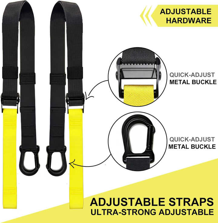 Schlingentrainer Set, Suspension Trainer, Türanker für Zuhause