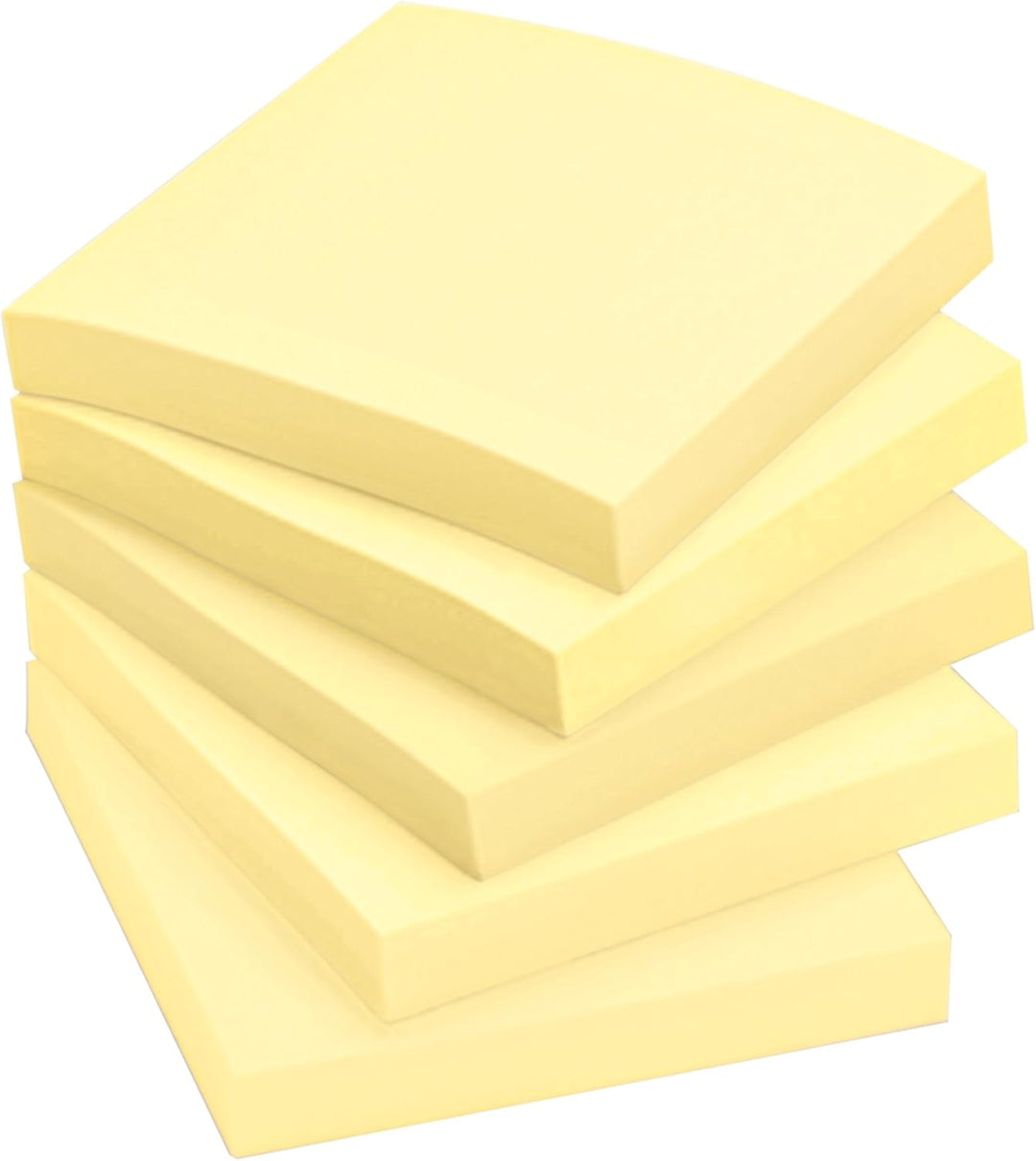 Original Notes, 3 x 3, Canary Yellow, 12 100-Sheet Pads/Pack 12 Pads 7,6 x 7,6 gelb, 12 Pads 7,6 x 7