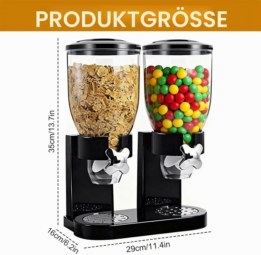 Cereal Dispenser 2L, Luftdichter Müslispender für die Organisation des Küchenvorratsraums, Müslispen