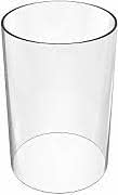 Glas Zylinder ohne Boden mundgeblasen Windlicht Ersatzzylinder Grablicht Durchmesser ca. 10,5 cm Län