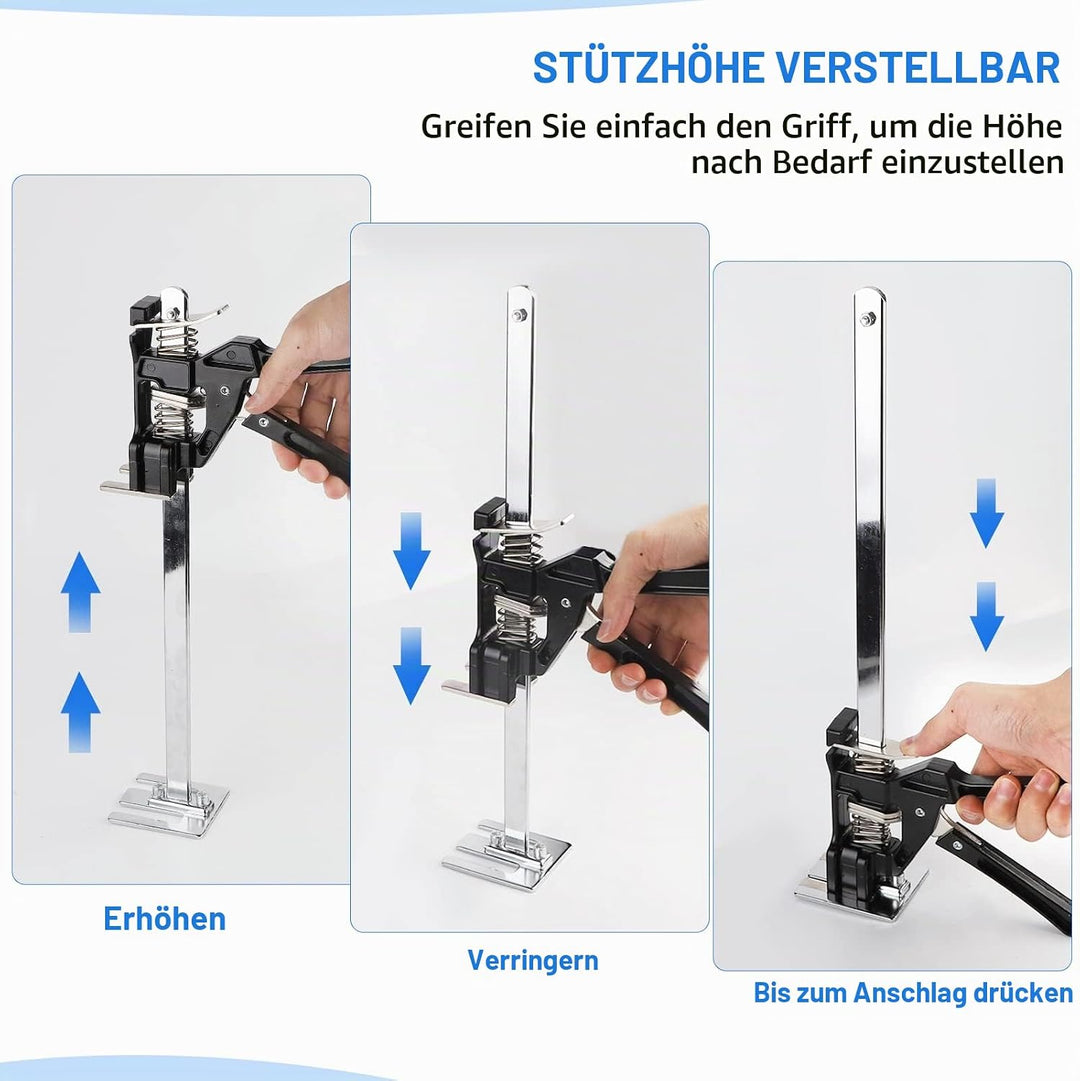DBREAKS Arbeitssparender Arm, 2 Pcs Arm Handwerkzeug Heber, Keramikfliesen Höhenregler, Multifunktio