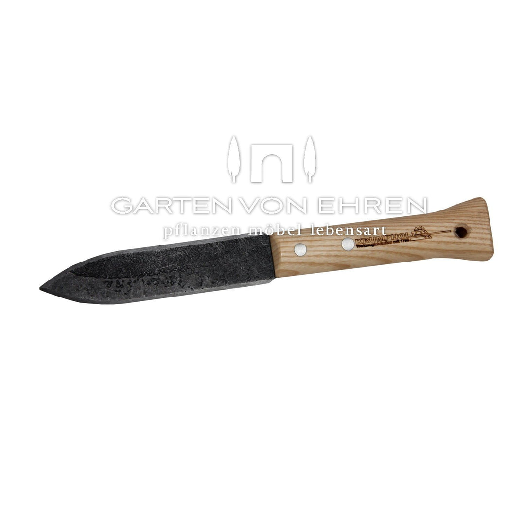 Krumpholz-Werkzeuge Inh. Claus Krumpholz 17CM 1486 Holzgriff Eschenholz Messer Garten Gärtnern Beidh