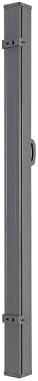 Grindi - Terasse Markise Windschutz Trennwand 160x300 Grau - Mistral Grau 160x300, Grau 160x300