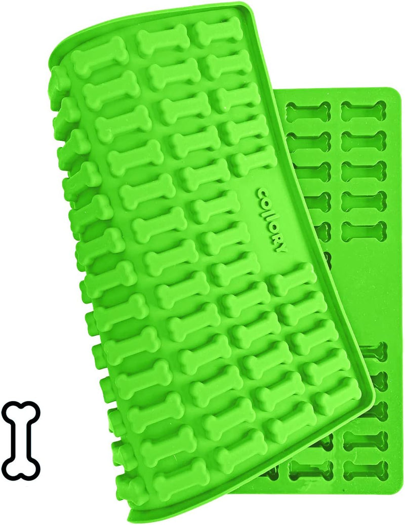 Collory Medium Knochen (3,2cm) Silikon Backmatte, Backform für mittlere DIY Hundekekse und Leckerlis