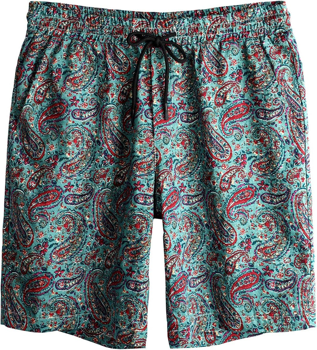 VATPAVE Herren Hawaii Hemd Blumen Sommer Outfit Männer Freizeit Kurzarm Strandhemd und Kurze Hosen 2