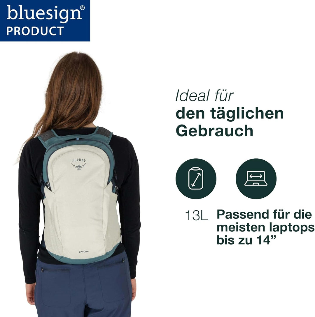 Osprey Unisex Daylite Backpack (1er Pack) Einheitsgrösse Cascade Blue / Latte Brown, Einheitsgrö