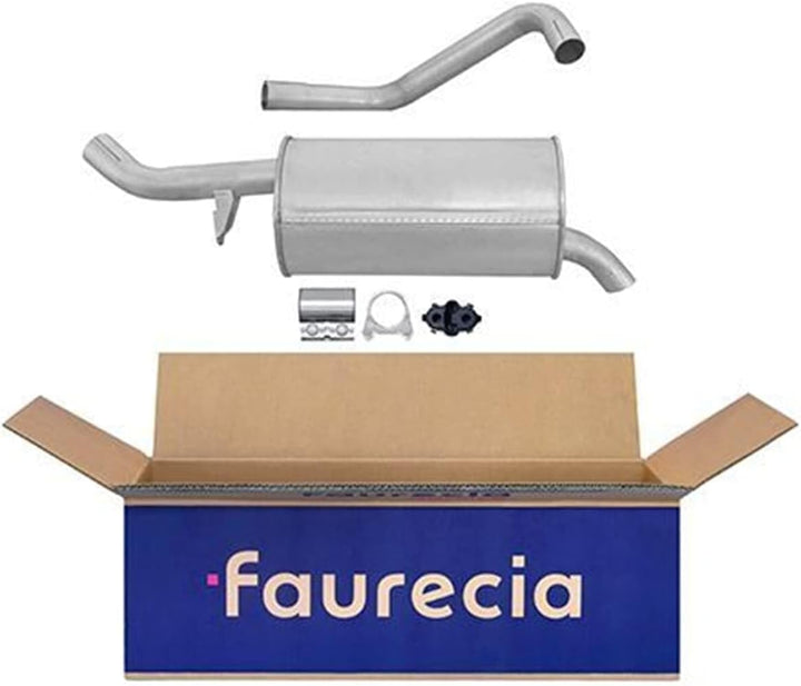 HELLA 8LD 366 034-901 Endschalldämpfer - Easy2Fit® Kit - hinten - zweiteilig - Set mit Anbauteilen