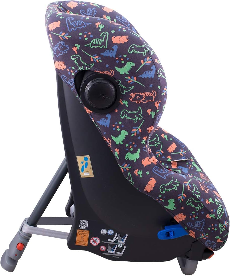 JYOKO Kids Bezug kompatibel mit Romer Britax Max Way Plus (Happy Dino), Happy Dino
