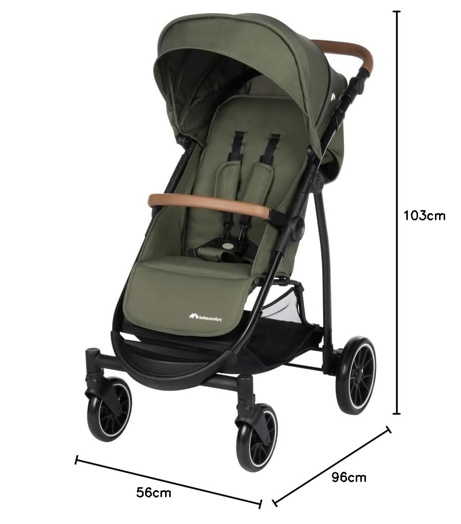 Bebeconfort Ingenious Buggy, kompakt, Komfort mit Liegeposition, von Geburt bis 4 Jahre, bis 22 kg,